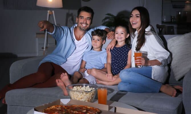 Fustă Midi Plisată - Negru - Față